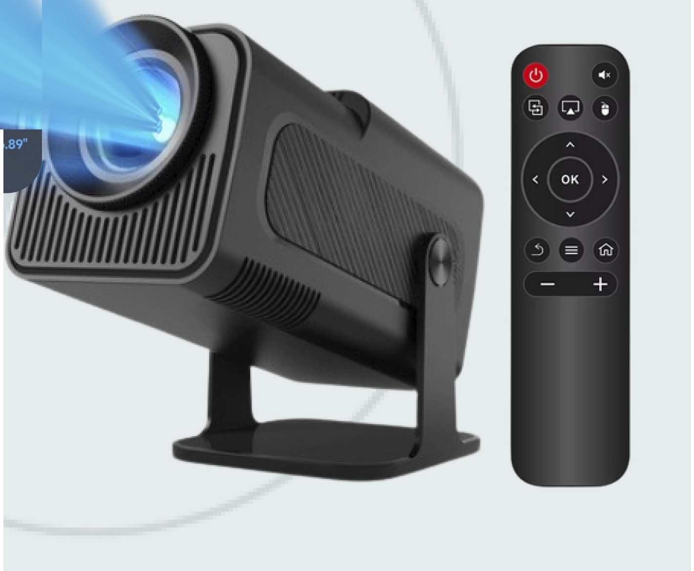 🎬🔦 Mini Proyector HY320 – Cine en casa en la palma de tu mano 🔦🎬