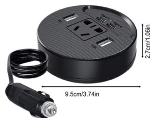 🔌 Convertidor de Energía para Autos 12V a 220V – Potencia en Movimiento