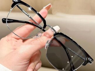 Lentes Fotocromáticos Hombre 2027 DORADO Y PLATEADO –  Black Line + Estuche de regalo + Franela